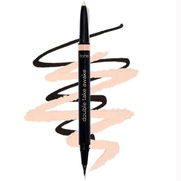 🌻 Tarte Double Take Awake Micro Liquid Liner and Brightener New FullS - Picture 1 of 8